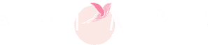 Mami Moves-Logo mit einem rosa Kolibri vor einem blassrosa Kreis zwischen den Wörtern „MAMI“ und „MOVES“ auf weißem Hintergrund.