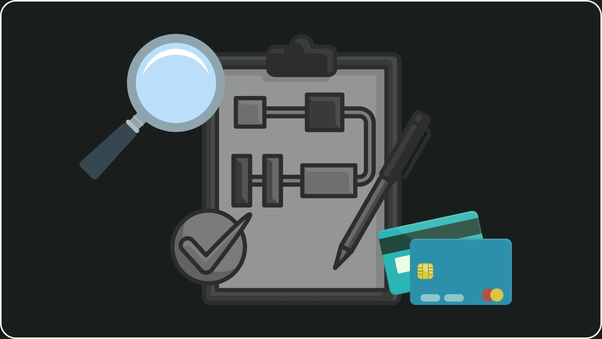 Illustration einer Datenanalyse für ein Finanzinstitut, um Kreditrisiken zu bewerten, ein Beispiel für Information Gain