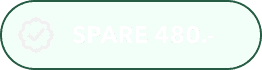 Abgerundeter rechteckiger Button mit grünem Rand und hellgrünem Hintergrund, der den Text "SPARE 480.-" in fetten weißen Großbuchstaben anzeigt - ideal für die Bewerbung von WordPress Wartungs- oder WordPress Service-Angeboten.
