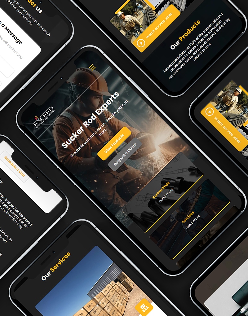 Beispiel Website Bauunternehmen Relaunch