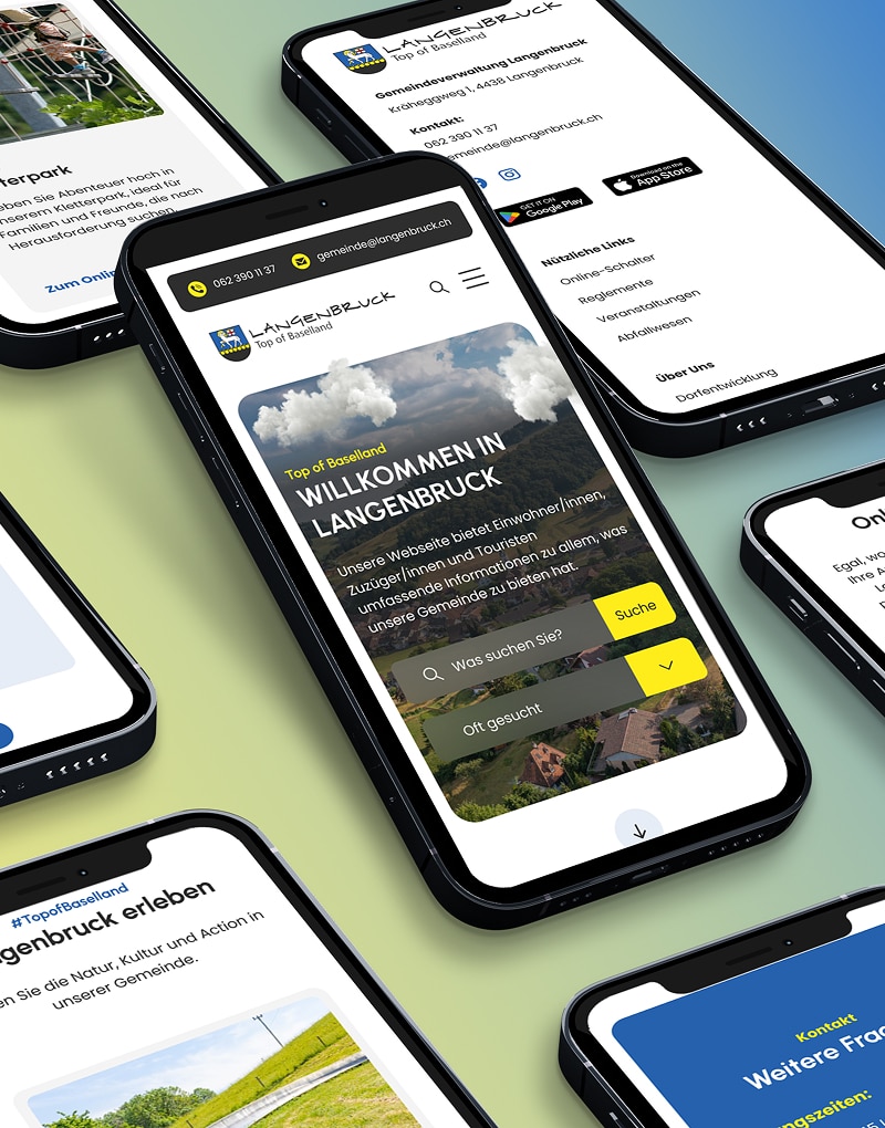 Website Relaunch Gemeinde Schweiz