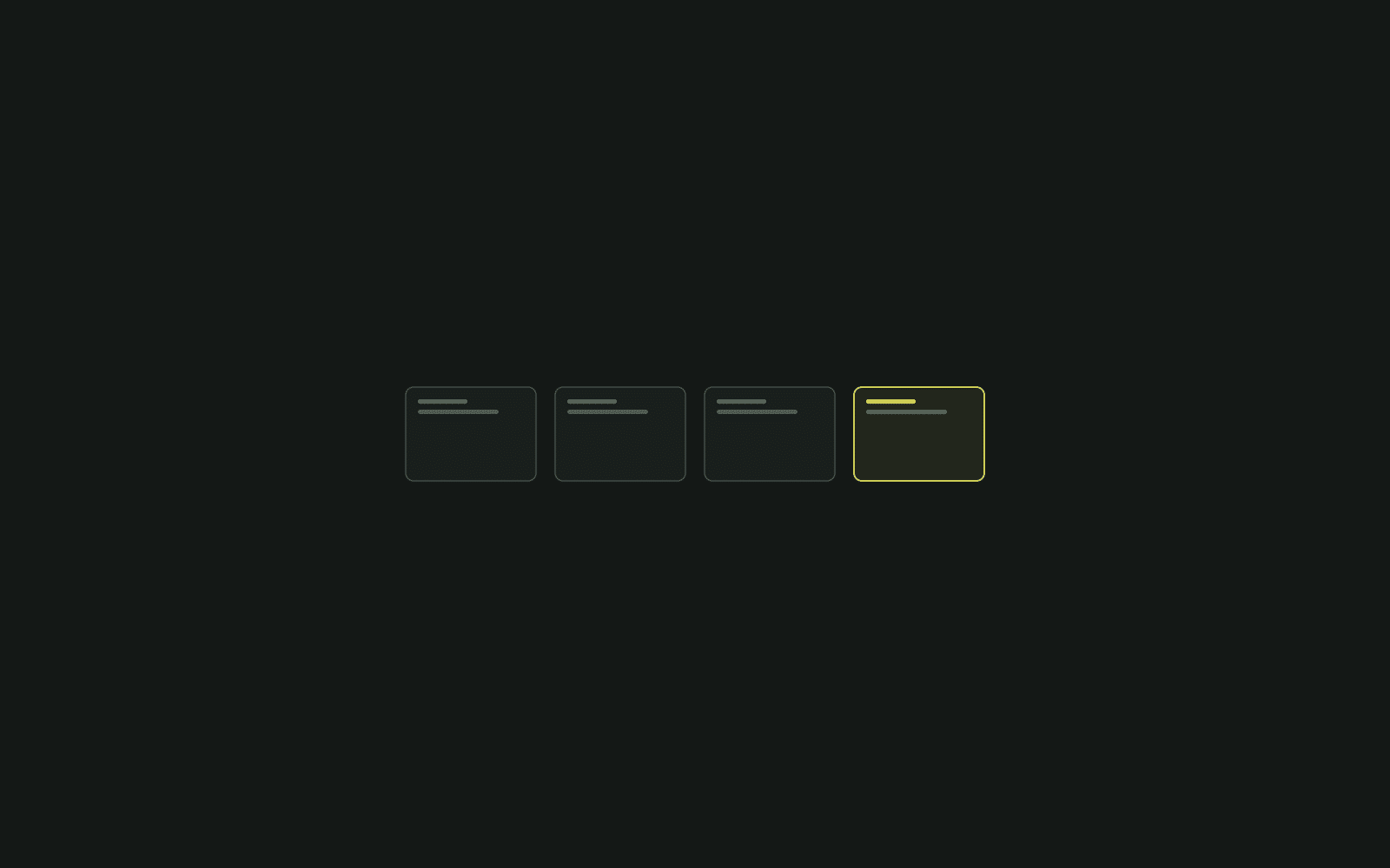 Unterschied Webdesign, UX, UI und Grafikdesign als vier Felder