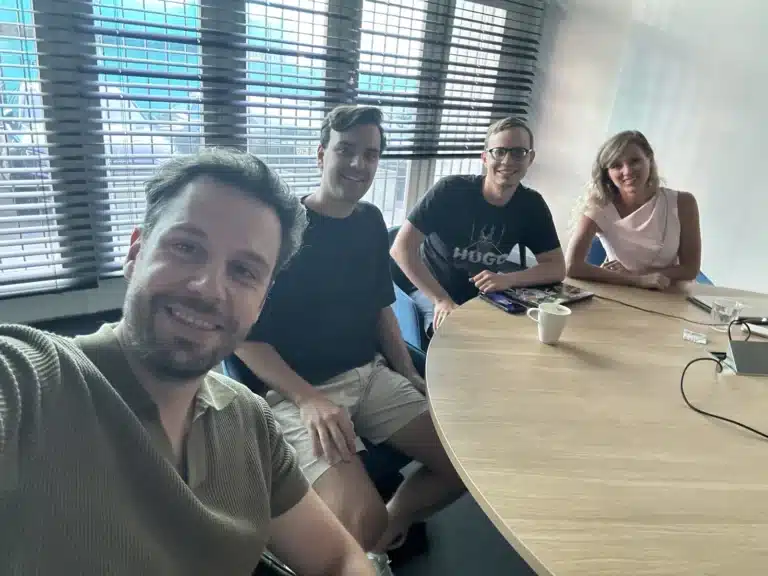 Projektbesprechung im Büro