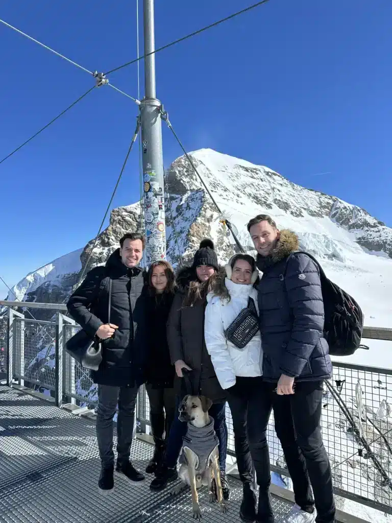 Teamausflug aufs Jungfraujoch