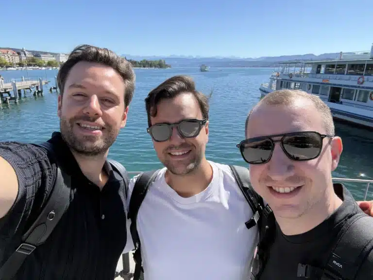Das Team am Zürichsee